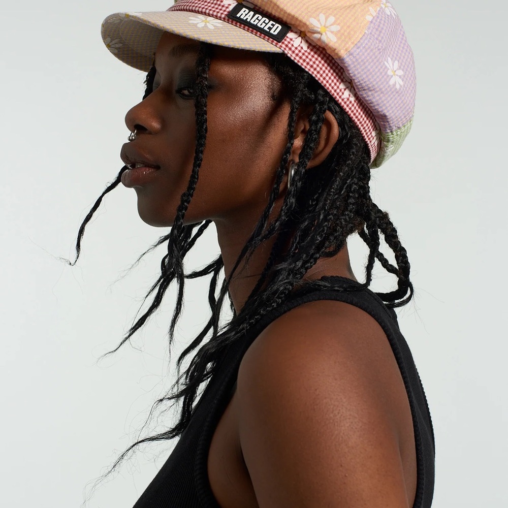 The Ragged Priest Multicolor Patchwork Cap - image 2